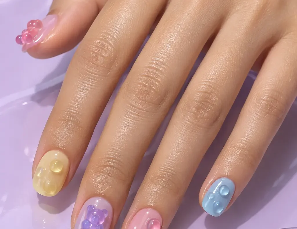 unas jelly 3d colores